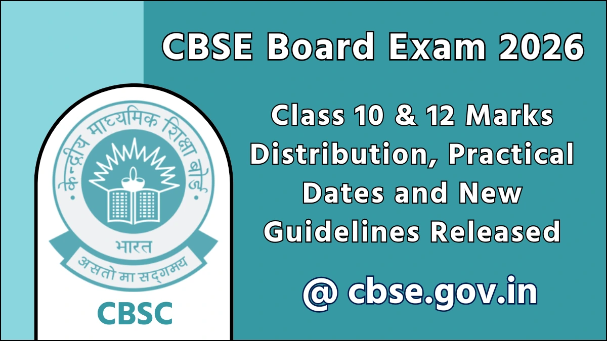 CBSE Board Exam 2026