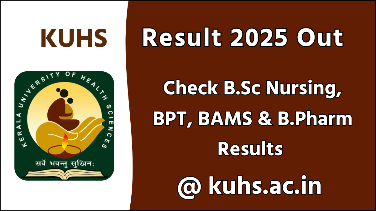 KUHS Result 2025 Out