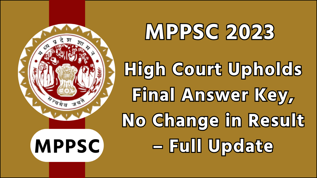 MPPSC 2023